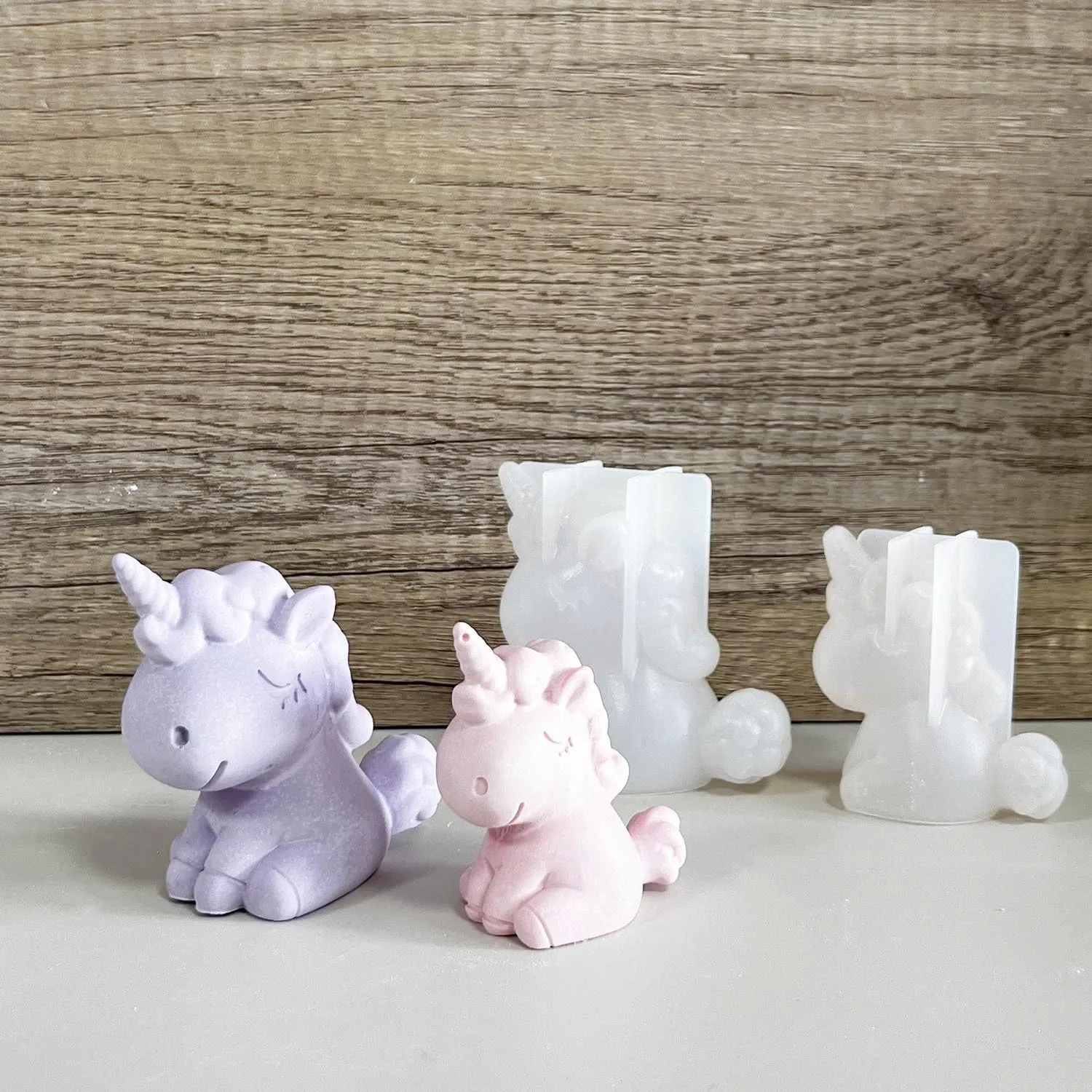 Soap Making Equipment For Beginners - 3D Geometrik Silikon Unicorn Kedi Geyik
