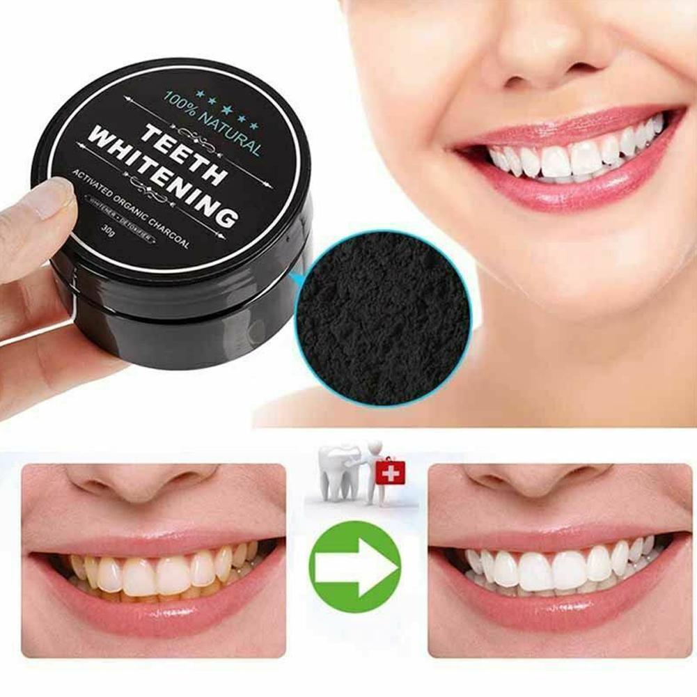 Activated Charcoal Powder - Aktif Organik Kömür Tozu Diş Cilası