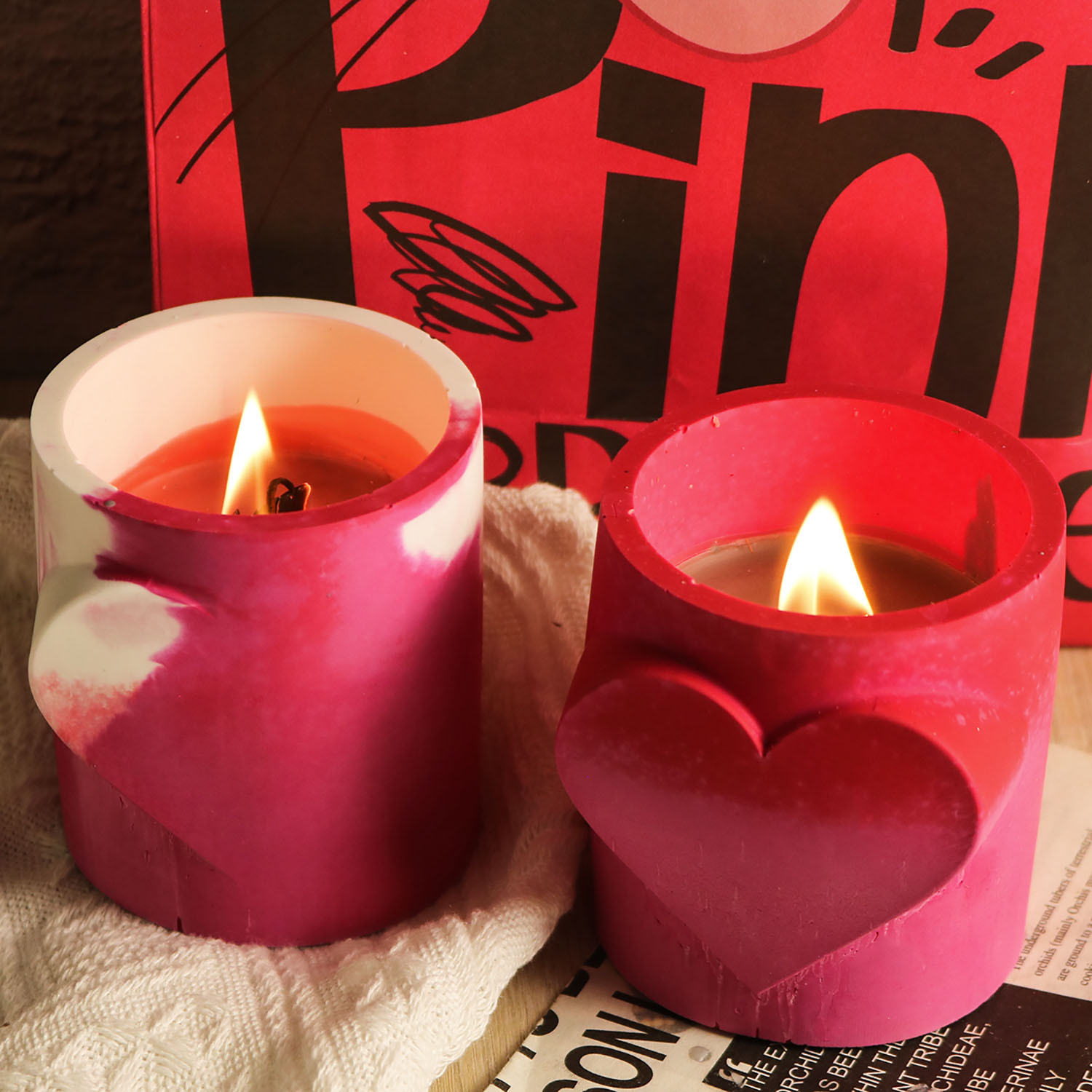 Aşk mum fincanı kokulu mum sil - Soap Making Scents incelemesi ve fiyatı