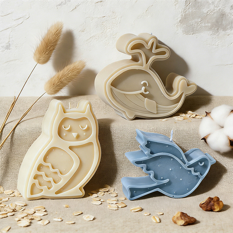 Sevimli Hayvan Silikon Mum Kal - Soap Making Scents incelemesi ve fiyatı
