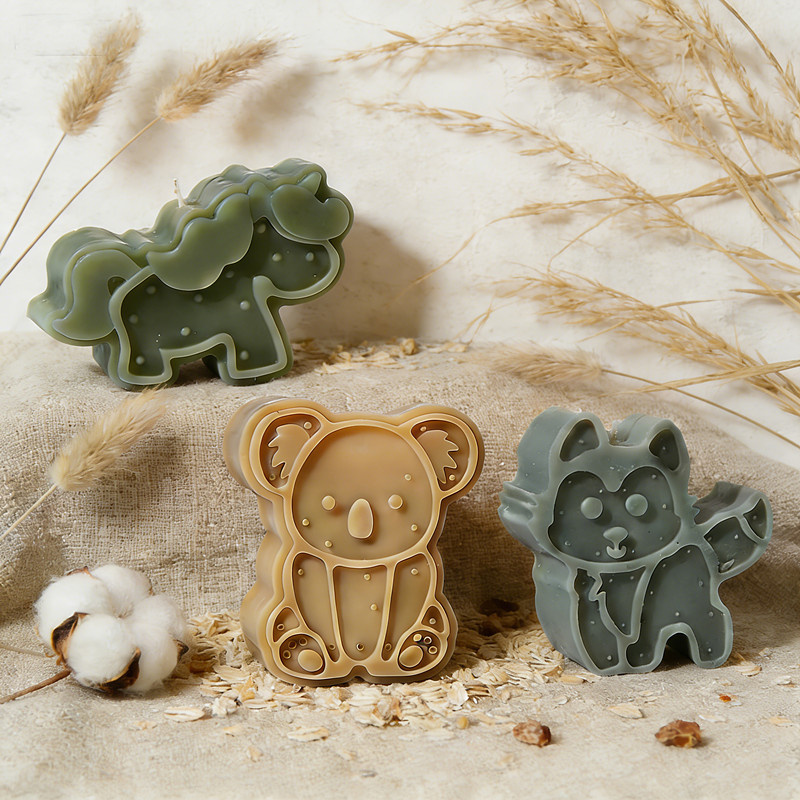 Sevimli Hayvan Silikon Mum Kal - Soap Making Scents incelemesi ve fiyatı
