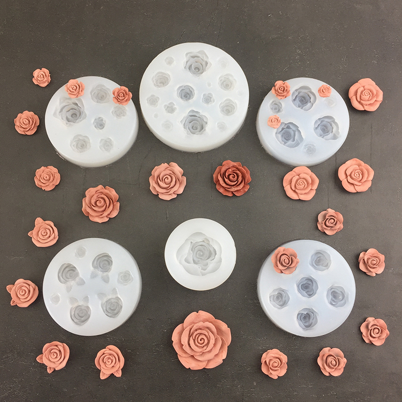 3D gül çiçek şekli yaprak sili - Soap Making Dish incelemesi ve fiyatı