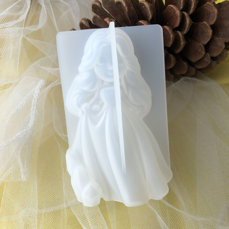 3D Sevimli Prenses Silikon Mum - Soap Making Dish incelemesi ve fiyatı