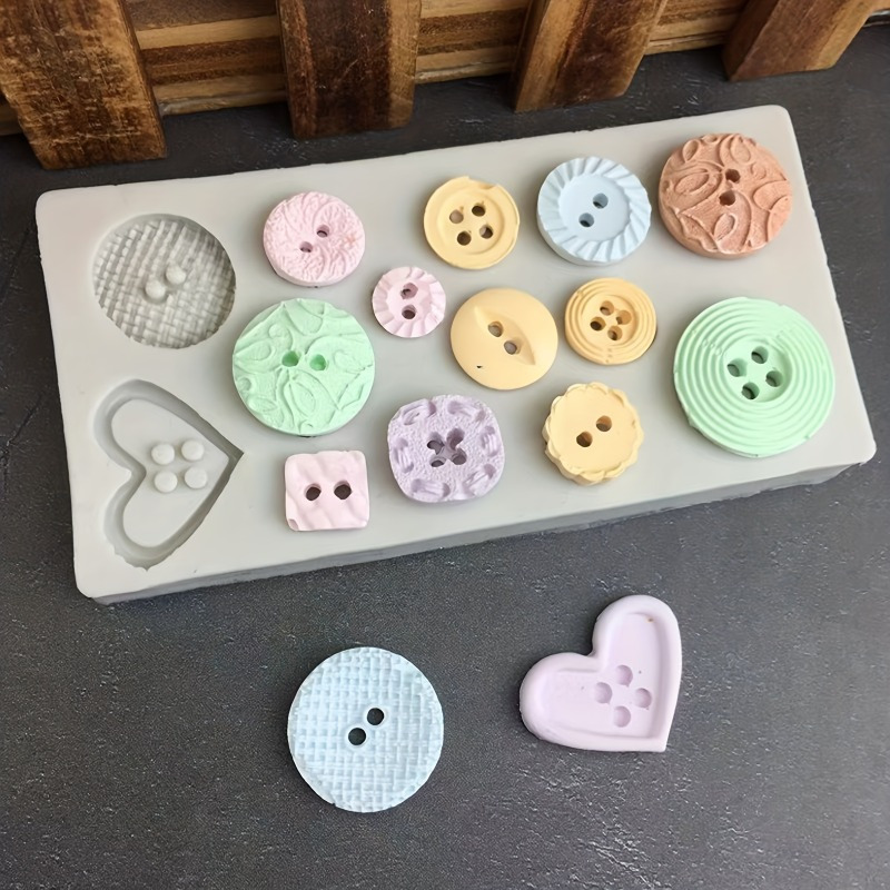Düğme Şekilli Silikon Kalıp Sa - Soap Making Dish incelemesi ve fiyatı