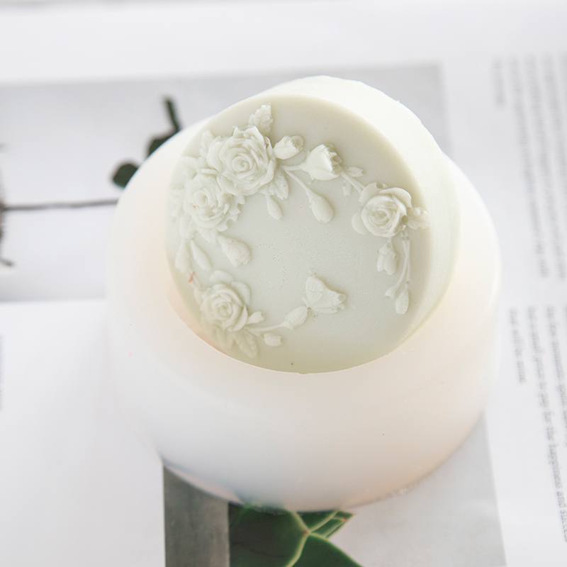 Yuvarlak Şekil Gül Çiçek El Ya - Soap Making Scents incelemesi ve fiyatı