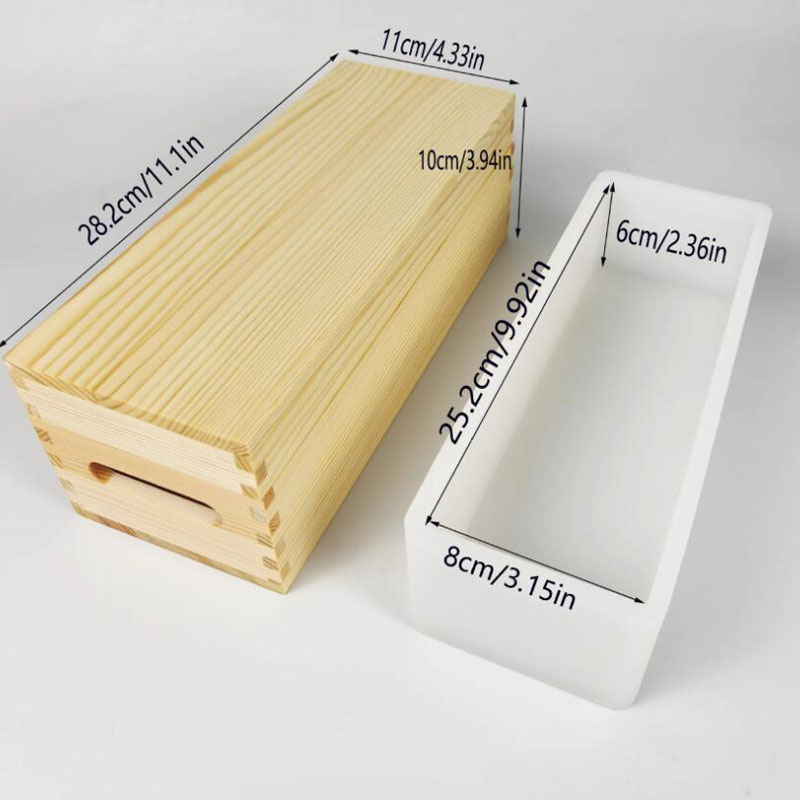 Doğal Ahşap Çerçeveli Sabun Ka - Soap Making Process incelemesi ve fiyatı