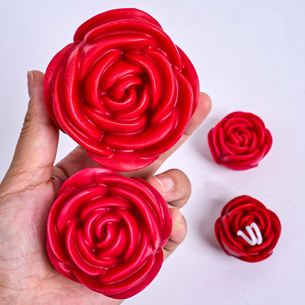3D Çiçek Şekli Silikon Mum Kal - Soap Making Scents incelemesi ve fiyatı