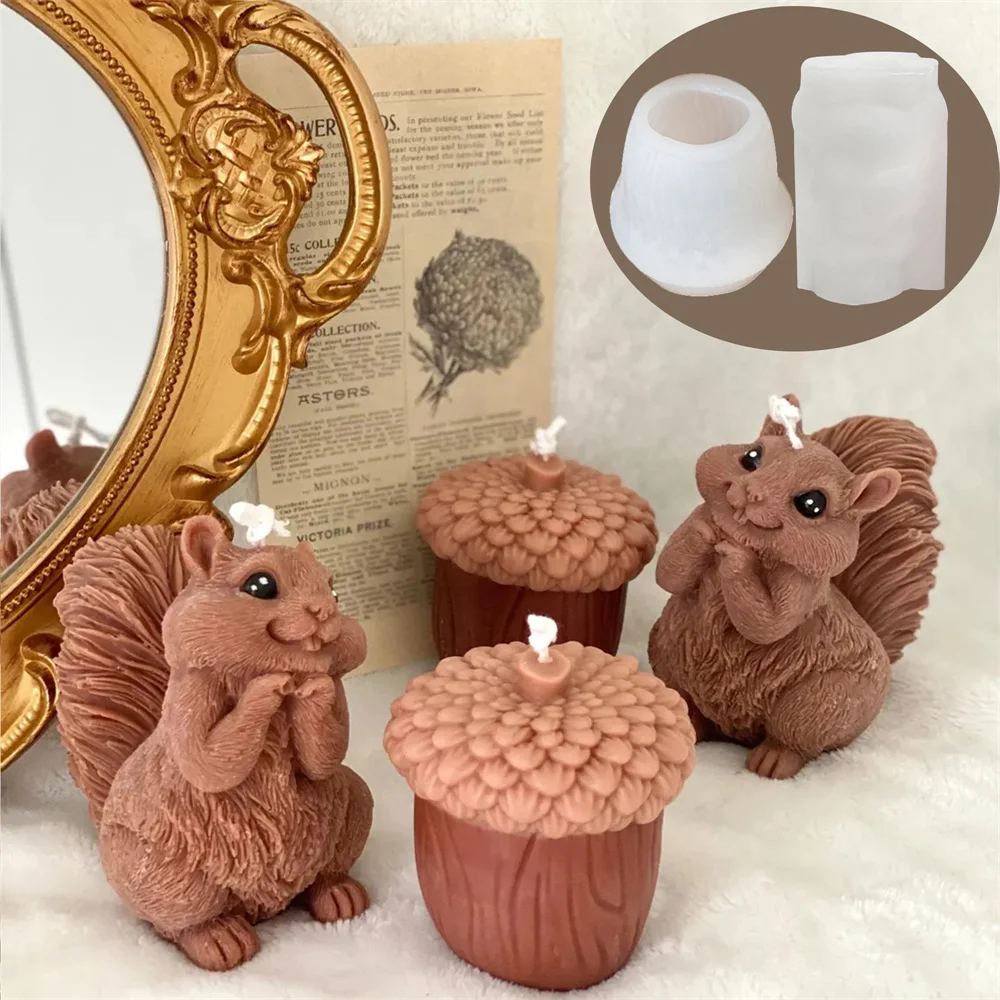 Sevimli Sincap Mum Silikon Kal - Soap Making Scents incelemesi ve fiyatı